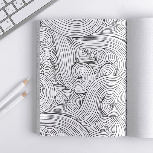 Ежедневник-смешбук с раскраской 365 творческий дней, А5 80 листов - Artfox фото 8