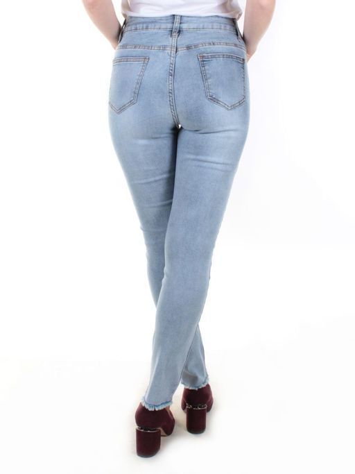 0008 Джинсы женские зауженные YTD JEANS
