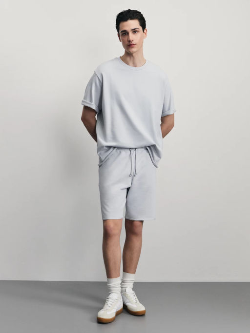 Футболка из плотного хлопка / Zarina  фото 2