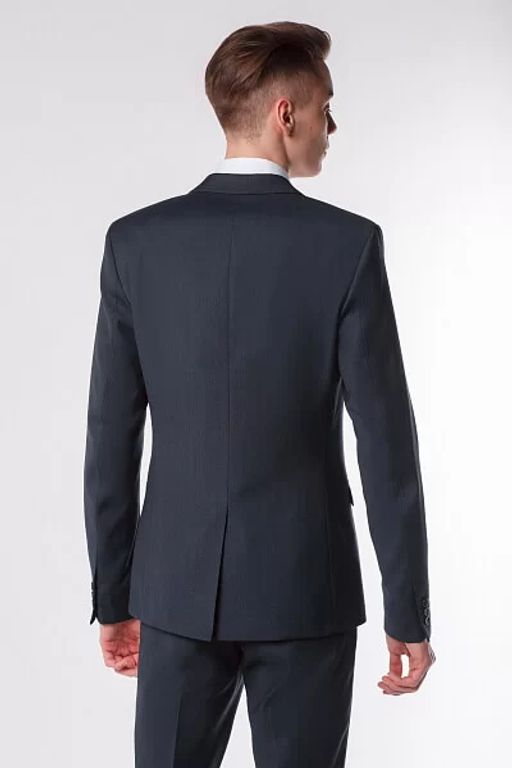 Костюм для мальчика, прилегающий (синий) КДД-233 - Бостон фото 2