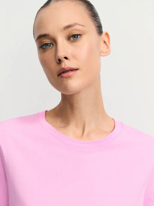 Базовая футболка из хлопка / Zarina  фото 7