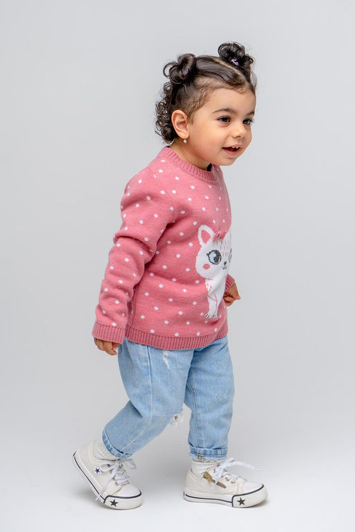 КВ 30117/ш/брусника джемпер д/дев яс