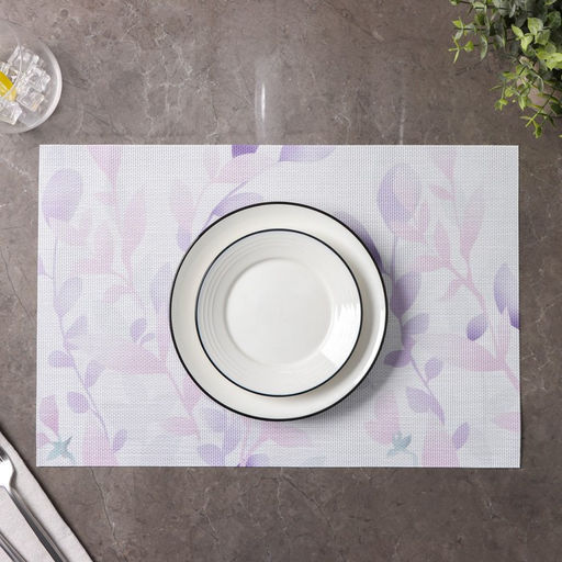 Набор салфеток сервировочных Доляна Акварель, 4 шт, 4530 см, цвет розовый  фото 2