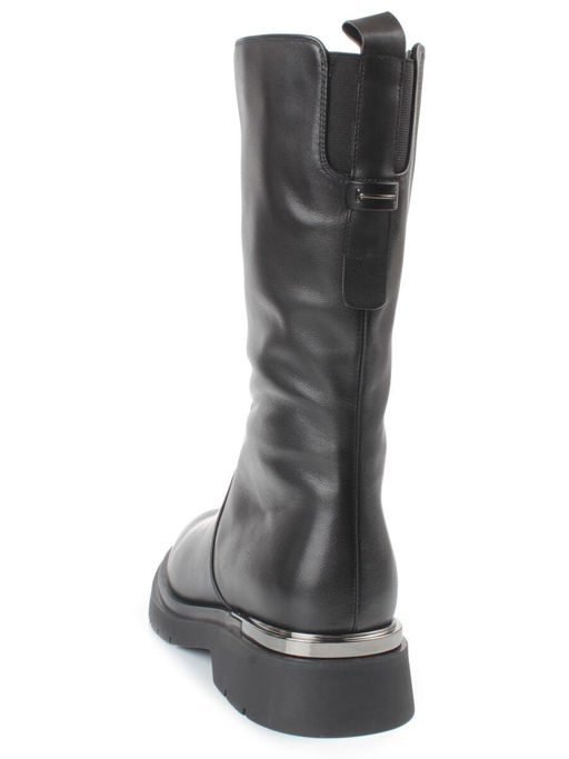 ZA4226M BLACK Сапоги зимние женские (натуральная кожа, натуральный мех, натуральная байка)