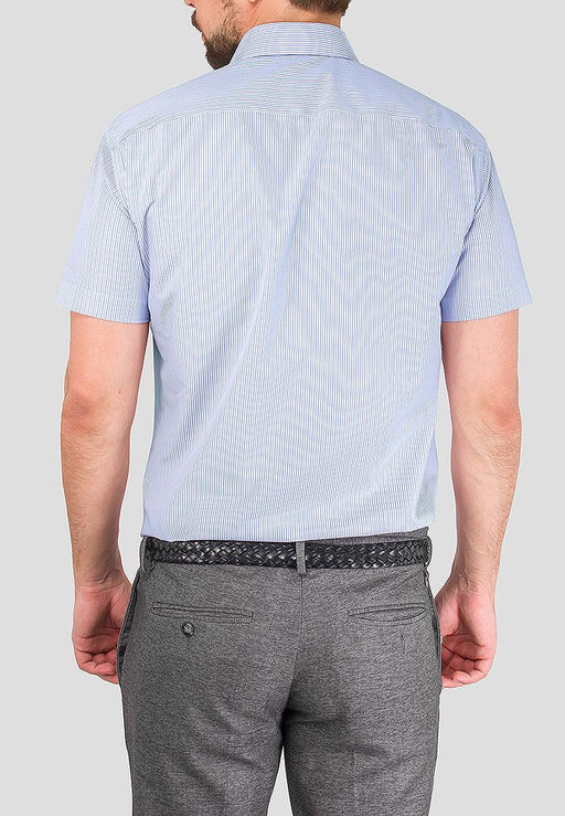 Сорочка мужская короткий рукав GREG 161/109/1102/Z/1  фото 3