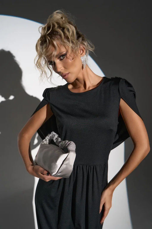 Платье Грация (черный) - Эльза фото 11