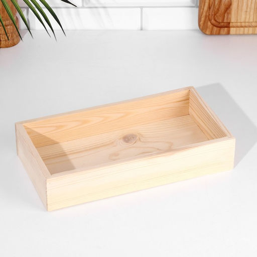 Салфетница Дарим Красиво, 25×13×5 см, дерево
