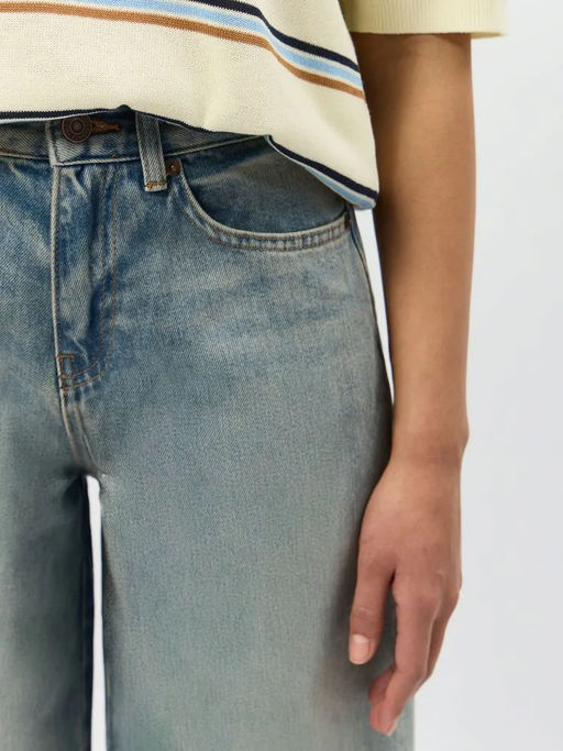 Брюки джинсовые Courtney расклешенные от бедра / Lee Cooper