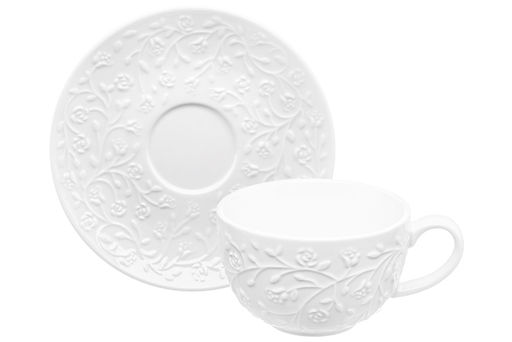 Чайная пара Elan Gallery Веточки-цветочки 300 мл  фото 22