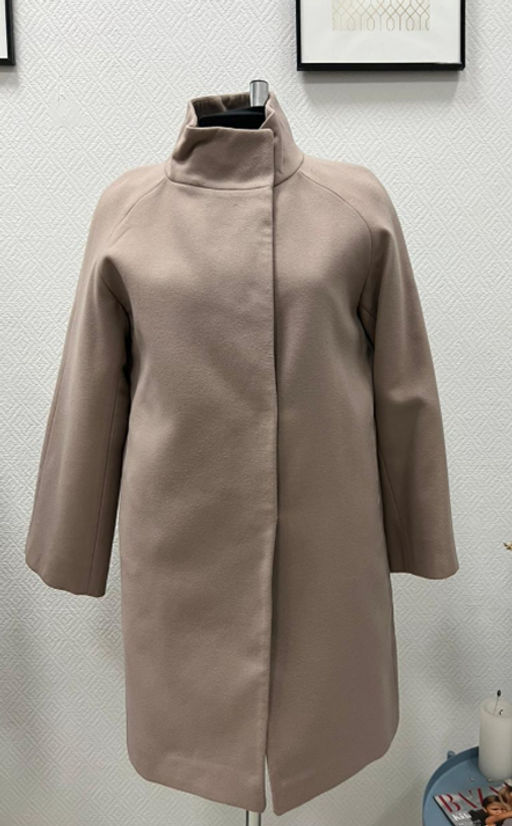 Пальто женское демисезонное П-114 (латте)
