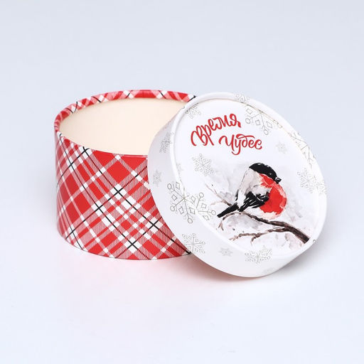 Набор новогодних коробок 3 в1 «Время чудес» 16×10, 14×9, 13×8.5 см