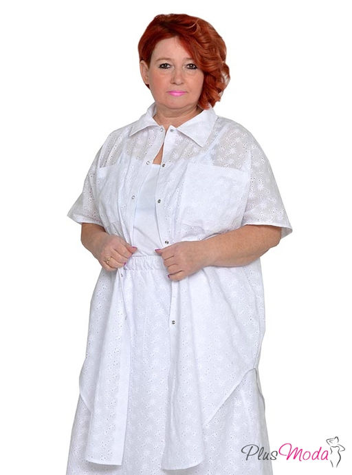 Туника Модель №1886 размеры 44-84 - Plusmoda фото 2