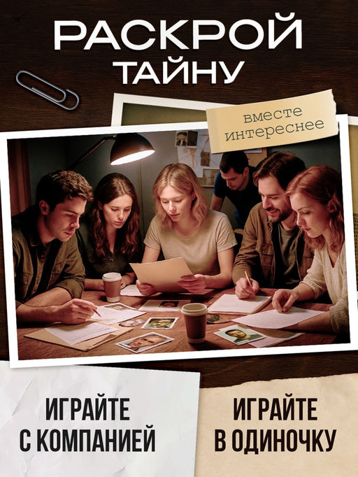 Настольная игра «Петля лжи», детективная, 16+