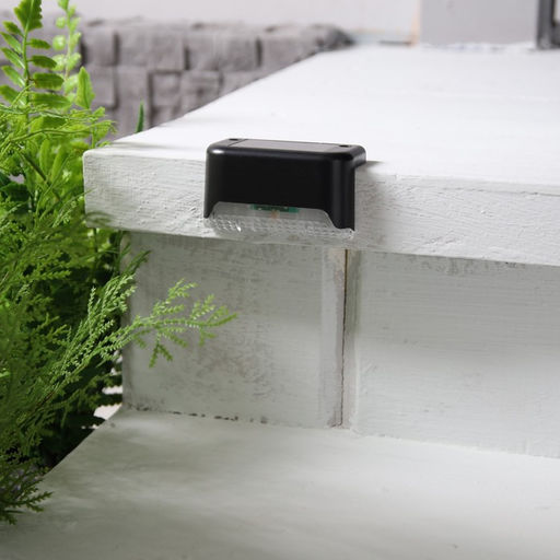 Цена за 4 шт. Садовый светильник на солнечной батарее, 84.54.5 см, 1 LED, чёрный, свечение белое - Luazon lighting фото 2