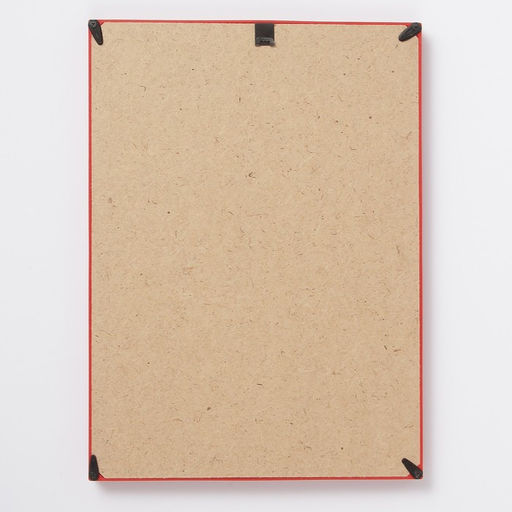 Фоторамка пластик L-1 21х30 см красный (пластиковый экран)