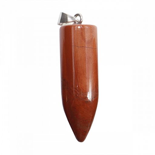 Подвеска маятник камень Красная яшма Притягивает личное счастье, благополучие и удачу - Сандаловый дом фото 2