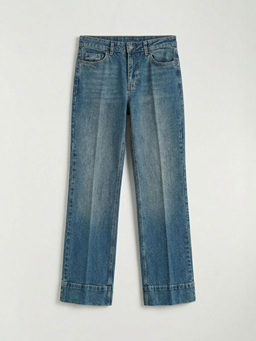 Flare Kad?n Jean Pantolon