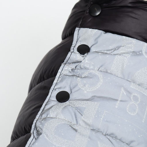 Комбинезон Ультра светоотражающий, размер 10 (ДС 21 см, ОГ 34 см, ОШ 24 см), чёрный - Simaland фото 4