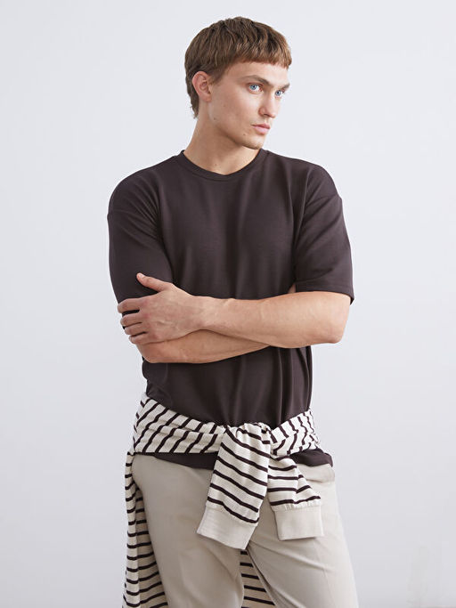 Bisiklet Yaka Erkek Ti??rt