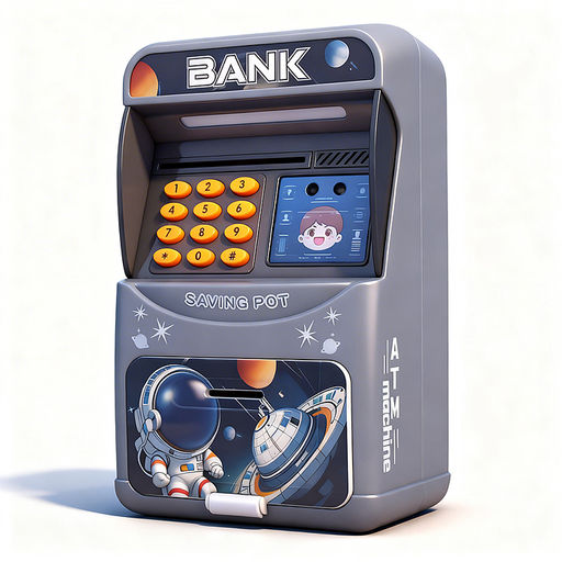 Копилка "Мой первый банкомат" (свет, звук) в коробке