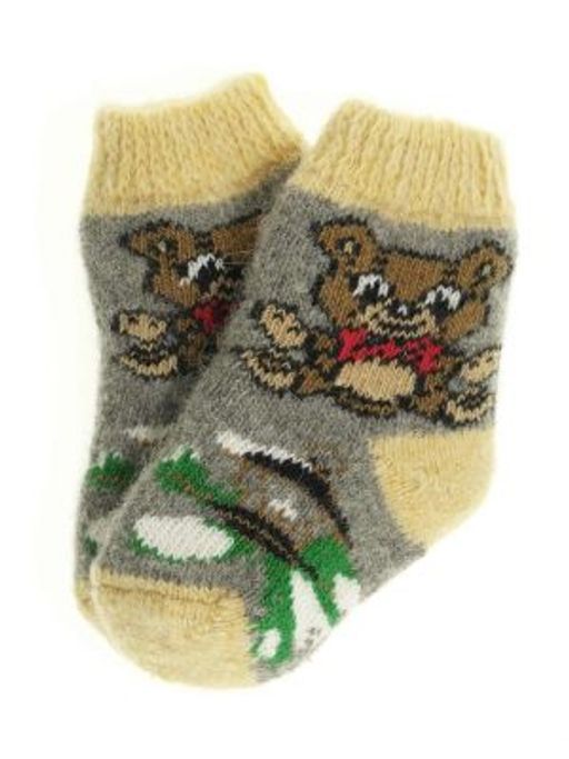 Носки детские Мишка с бантиком 6322-1 - Рассказовские варежки фото 3