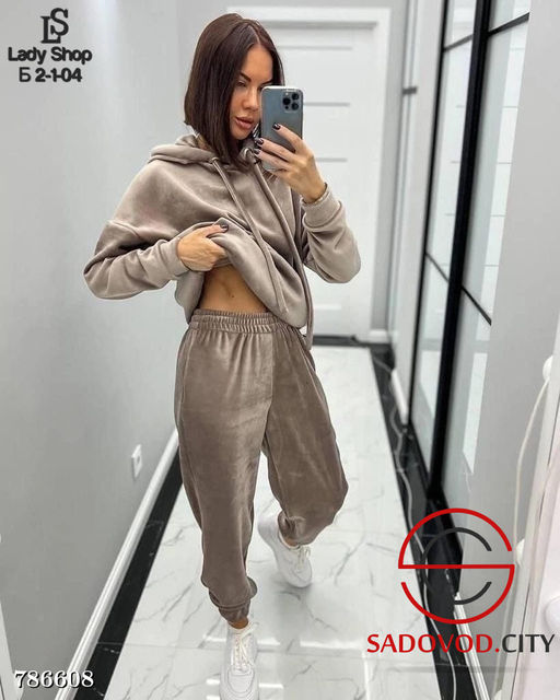 Женский спортивный костюм двойка - Bruno фото 5