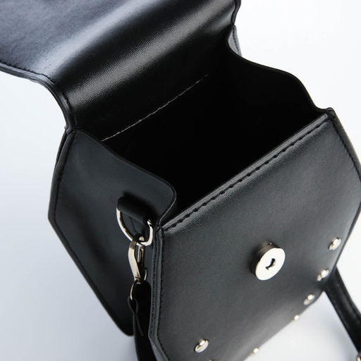 Сумка молодёжная на магните, цвет чёрный - Simaland фото 6