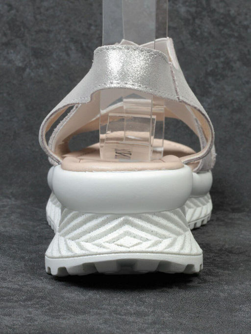 08-PED92-4 SILVER Босоножки (натуральная кожа) - Фабричный китай фото 12