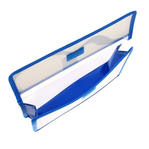 Папка для тетрадей А5 (230 х 190 х 50 мм), с клапаном на липучке, пластик/текстиль, Calligrata, Космос  фото 4