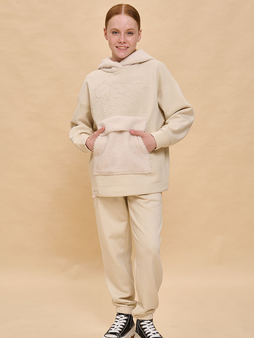 GFNK3362/2 Толстовка для девочек - Pelican фото 3