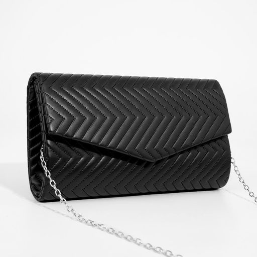 Сумка-клатч на клапане, цвет чёрный - Simaland фото 3