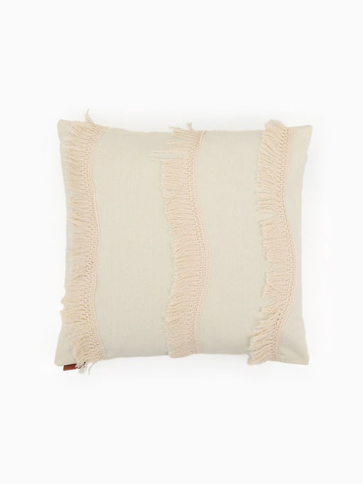 Наволочка декоративная с бахромой SL Home, 4545 см, хлопок 100%