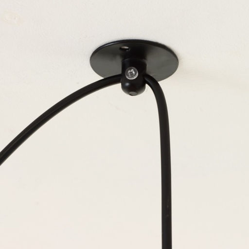 Светильник BayerLux «Паук», чёрный, 8×40W, E27, 80×80×90 см