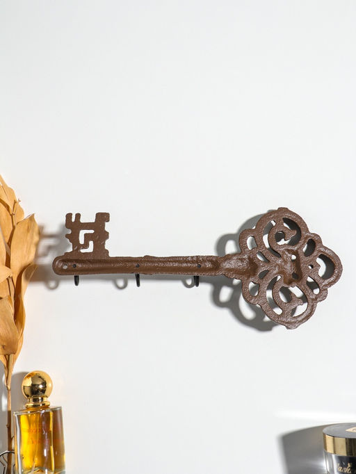 Крючки декоративные чугун "Ажурный ключ" 27,2х12х3,5 см