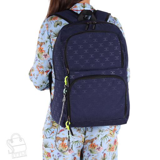 Рюкзак женский текстильный 491PW d.blue Sikale  в Новосибирске