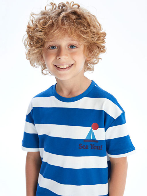 Bisiklet Yaka Erkek ?ocuk Ti??rt