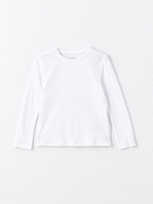 Bisiklet Yaka K?z ?ocuk Ti??rt 2li - Waikiki фото 2