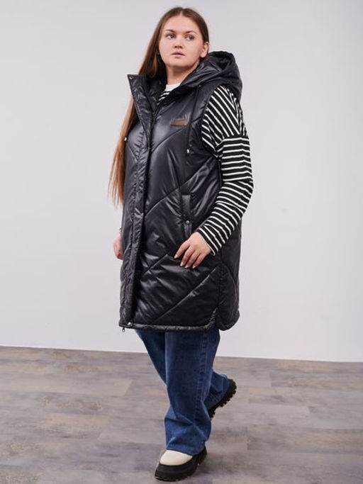 Жилет демисезонный Хлоя бордо - Yollochka фото 37