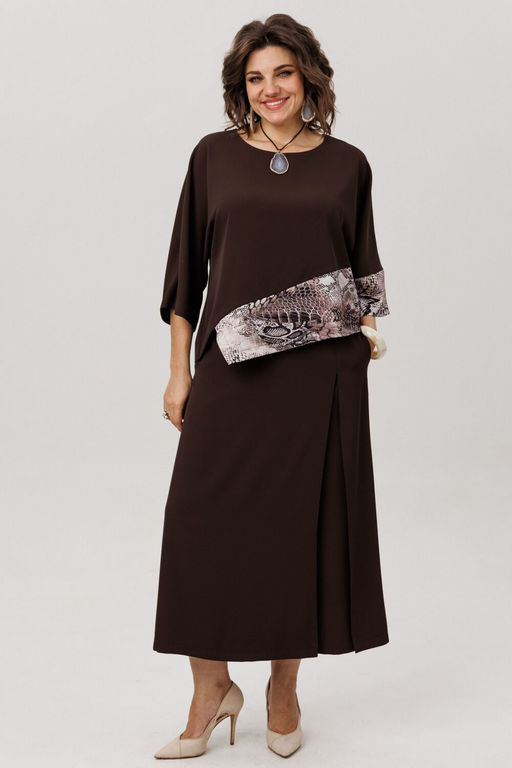 Брюки ANELLI 1783 древесный