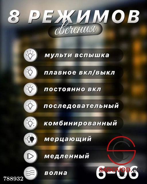 Гирлянда штора 2.0*2.0