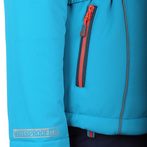 RODOS Утеплённый костюм для девочки зима М-215 Бирюза/Синий