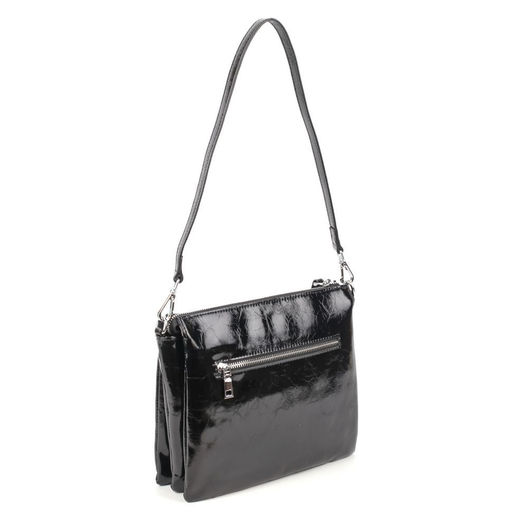 Женская кожаная сумка через плечо с тремя отделениями 0101-1 - Cidirro фото 3