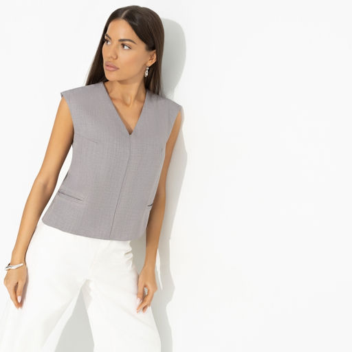 Жилет свободной посадки Строго по моде - Charutti фото 2