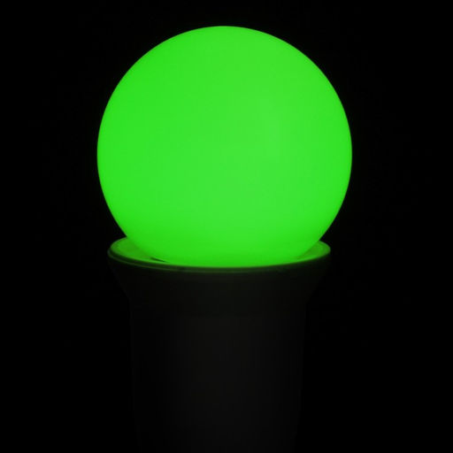 Лампа светодиодная Luazon Lighting, G45, Е27, 1.5 Вт, для белт-лайта, набор 20 штук, свечение мульти