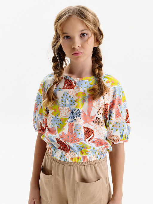 GFTY3390U Футболка-топ для девочек