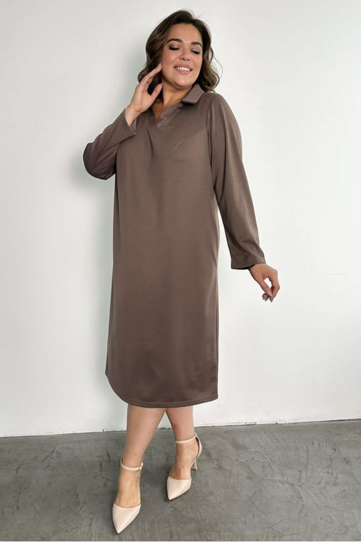 Платье Luxury Moda 1455 коричневый
