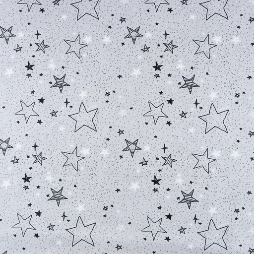 Цена за 3 шт. Бумага упаковочная крафтовая «Звёздочки», 1 лист, 70 х 100 см