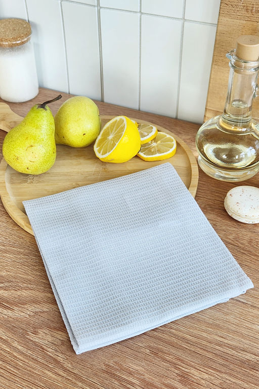 Полотенце вафельн. однотон.  60*45 150г/м2 пакет ТТ