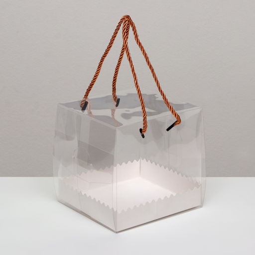 Коробка под рулет, белая 14×14×14 см