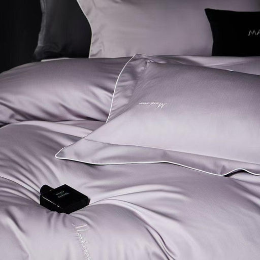 КПБ Mency Winni Mark Cross Бархатный сатин MENWMC005 2 спальный